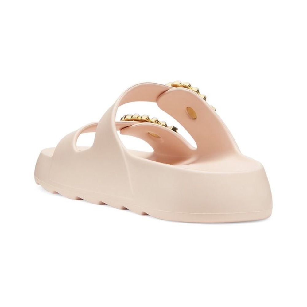 Stuart Weitzman Pearl Buckle Slide - Picture 3 of 4